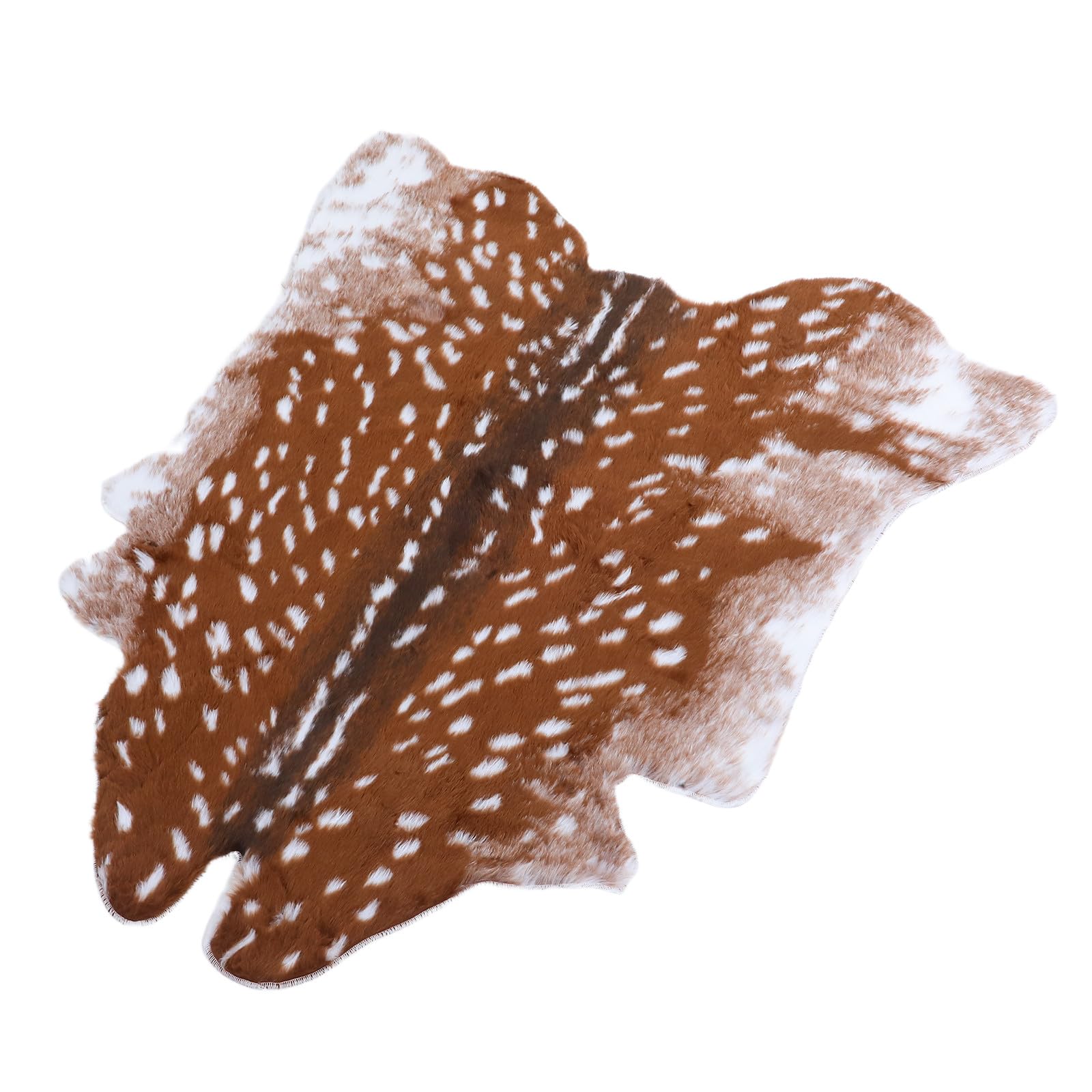 Tapis antidérapant et absorbant en peluche épaisse motif cerf