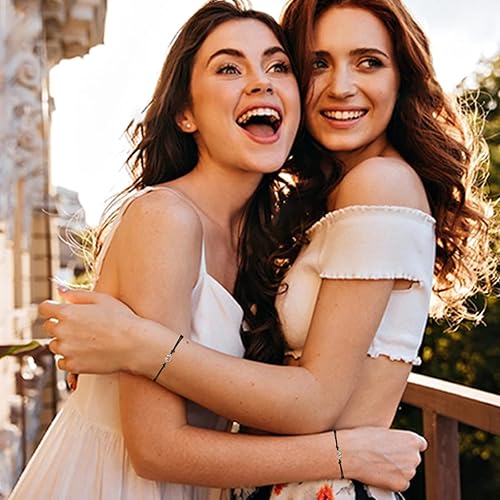Miniatura 2 de Pulsera para mejor amiga, pulseras de nudo de amor para mujer, pulseras a juego para mejores amigos, kit de pulsera de amistad para 23456 pulseras a