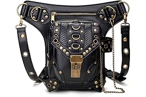 Steampunk Thigh Bag: A Fashionable and Functional Adventure Companion
