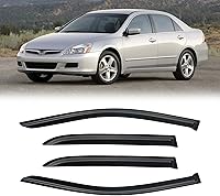 Vista 398 de Visera de ventana para Chevy Silverado 1500/GMC Sierra 1500/Avalanche/Suburban Crew Cab 2007-2013, protectores de lluvia, deflector de ventilación