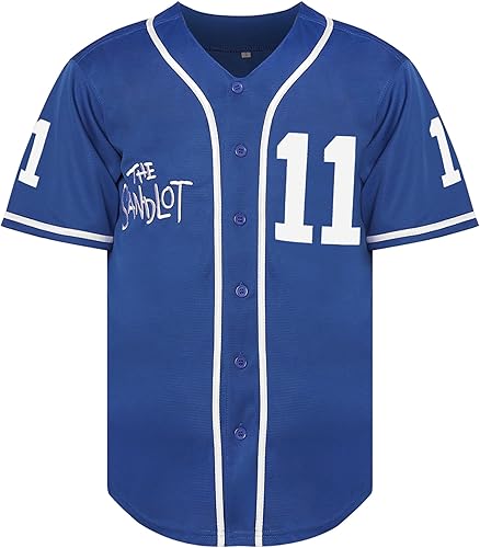 Miniatura 10 de The Sandlot Benny The Jet Rodriguez Michael Squints Palledorous Alan Yeah-Yeah McClennan Bel Air - Camiseta de béisbol con estampado 3D