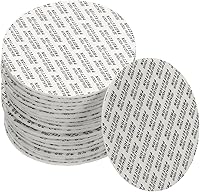 PATIKIL 110 Pack 68mm Foam Lid Liners - Pressure Sensitive Tamper Evident Seals for Bottle Caps & Jars