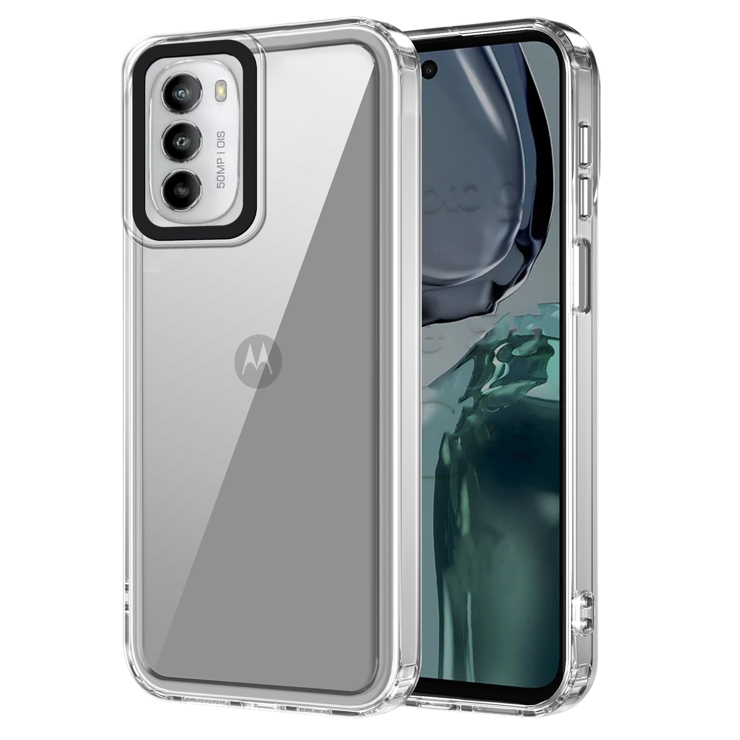 Zapcase Back Case Cover for Motorola Moto G82 5G | Compatible for Motorola Moto G82 5G Back Case Cover | Case Cover for Motorola Moto G82 5G with Camera Protection | (TPU + PC | Transparent) (B0CSP5YN5R) Amazon Price History, Amazon Price Tracker