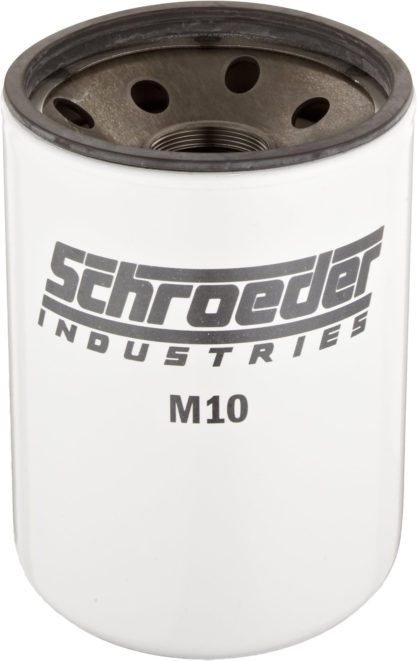 Schroeder M10 Spin-on Hydraulic Filter Element, Cellulose, Removes Rust, Metallic Debris, Fibers, Dirt; 10.5" Height, 5.0" OD, 10 Micron