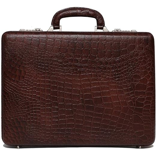 Mens Briefcase Bag Brown