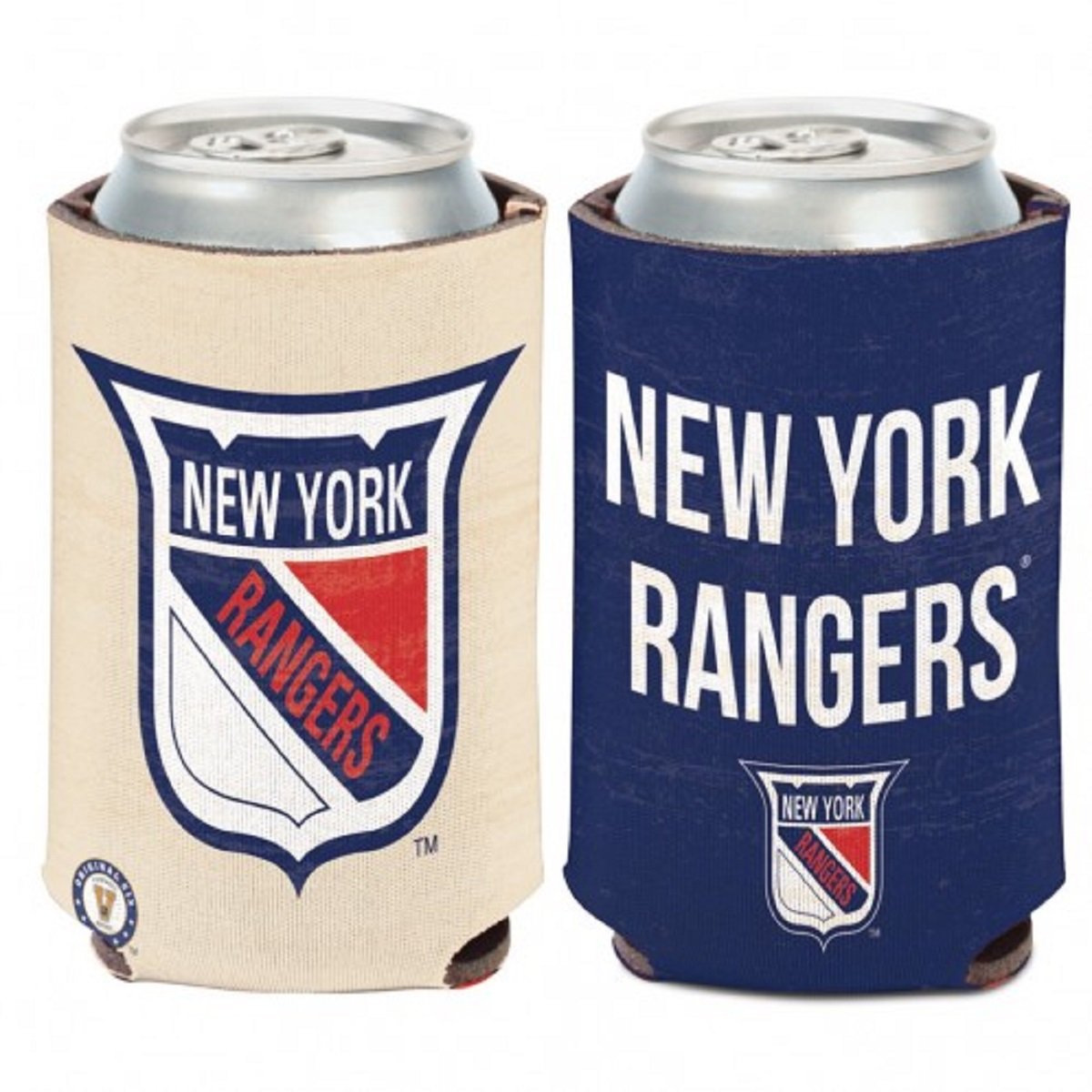 NHL New York Rangers Vintage Logo Can Cooler