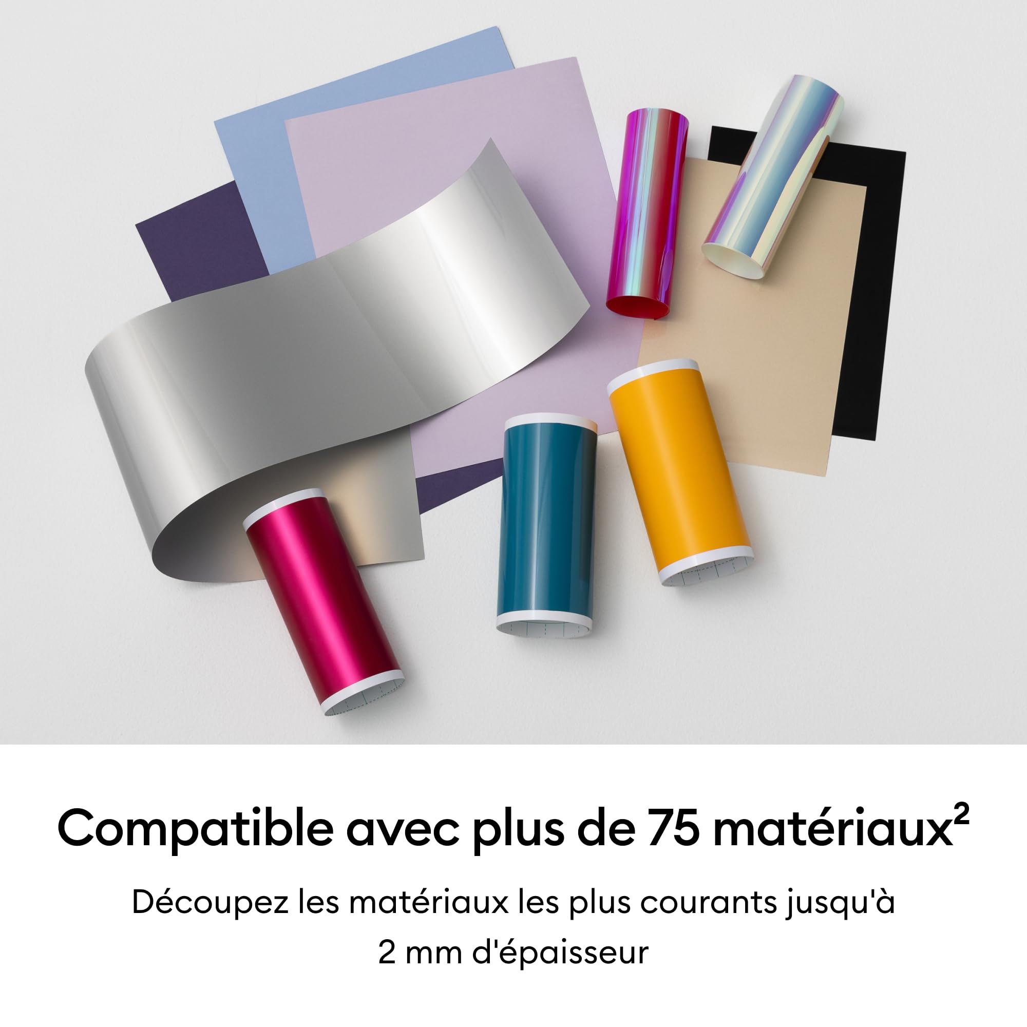 Cricut Joy™ 2 Essential Bundle + Contenu numérique. Machine de découpe intelligente compacte – idéale pour cartes personnalisées, autocollants simples et étiquettes