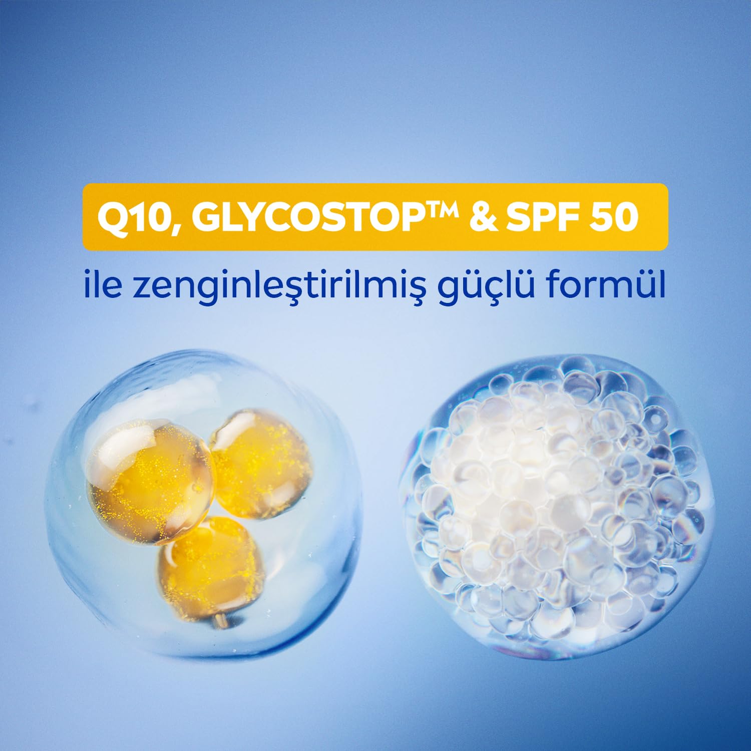 NIVEA SPF50 Q10 Kırışıklık Karşıtı Gündüz Yüz Bakım Kremi 40ml,Nemlendirici,Makyaj Bazı,Tüm Cilt Tonları (2 paketi)
