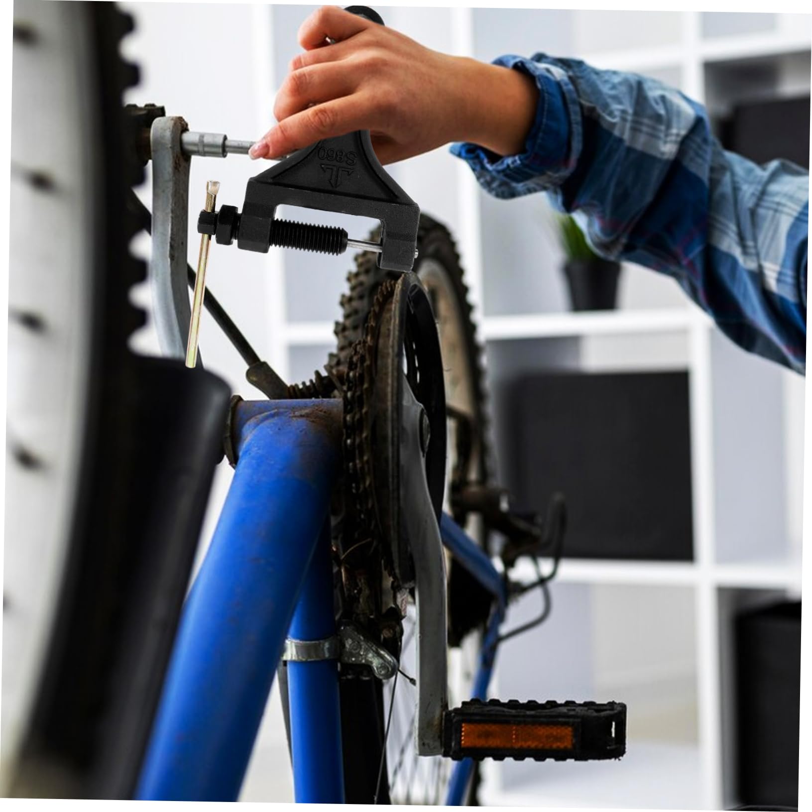 SOLUSTRE Herramienta De Hierro Para Separar Cadenas Rompecadenas Para Bicicleta y Motocicleta