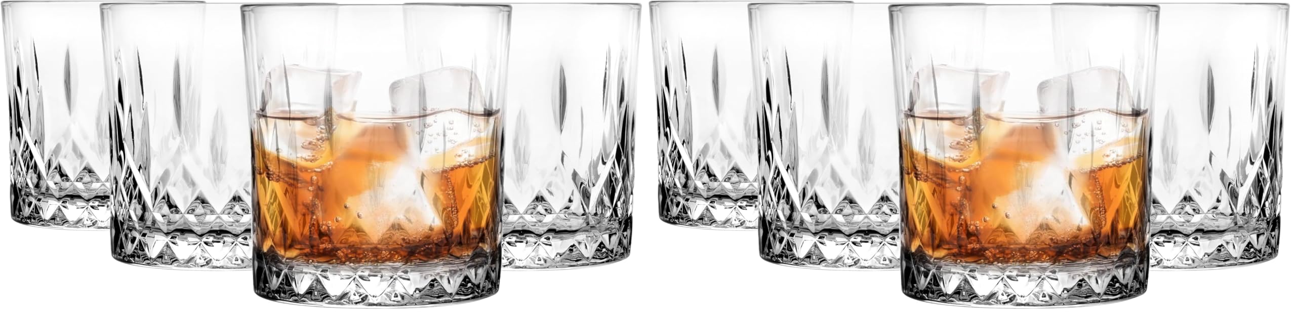 Verres à whisky coupés pour des soirées cocktails et rhum réussies entre amis