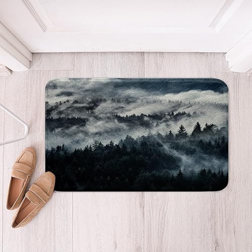 Miniatura 8 de Alfombras de baño de tortuga marina, alfombra de baño antideslizante, alfombra de playa oceánica para dormitorio, alfombra de entrada lavable,