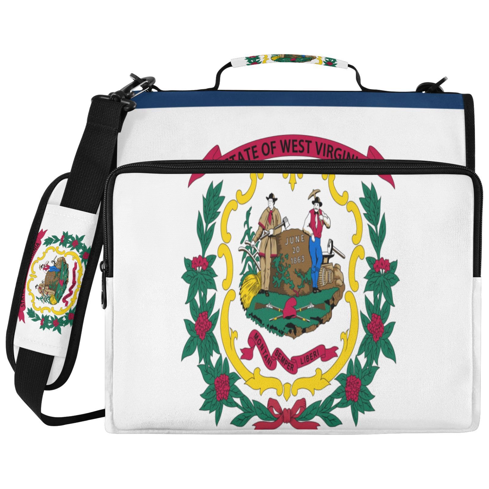 Sac ordinateur 14" étanche avec reliure de 5,1 cm intégrée - 8