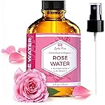 Rose Water Spray for Face by Leven Rose - Pure Natural Moroccan Rosewater Hydrosol Face Spray - Organic Rose Water for Hair 4 oz