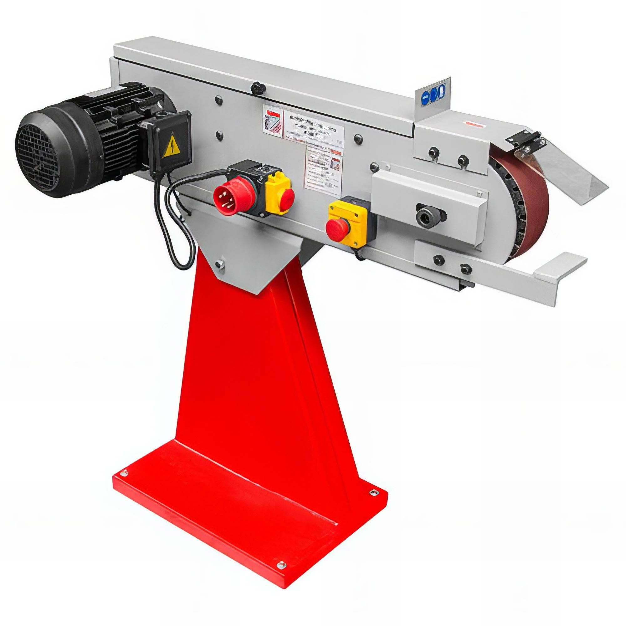 Holzmann MSM75 Metallschleifmaschine – 400 V, Schleifband 2000 × 75 mm, 34 m/s, 105 kg