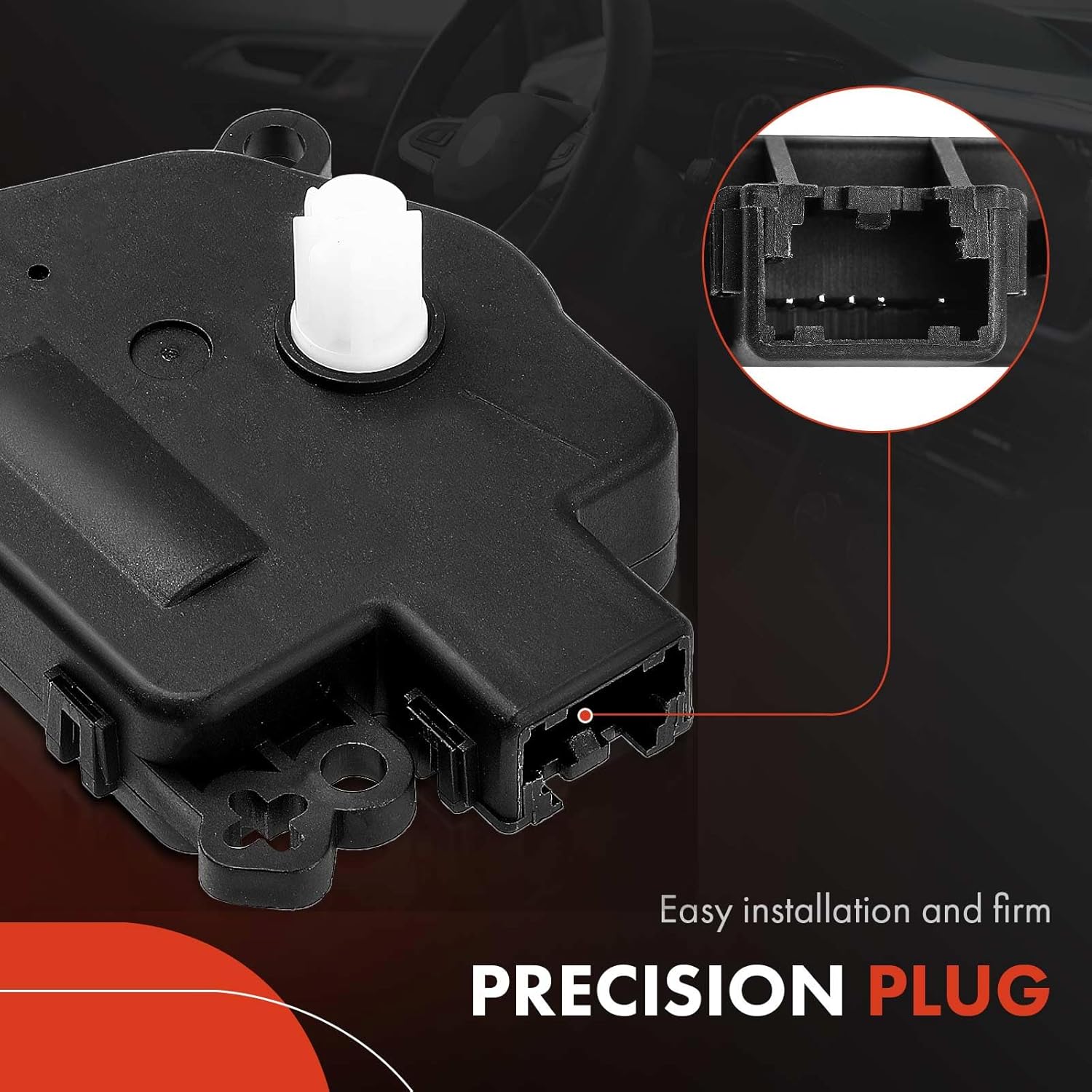 A-Premium HVAC Heater Blend Door Actuator, Compatible with Ford Edge 2015-2018 & Lincoln MKX 2016-2018, MKZ 2013-2018, Mode Actuator, Replace# GS7Z19E616A