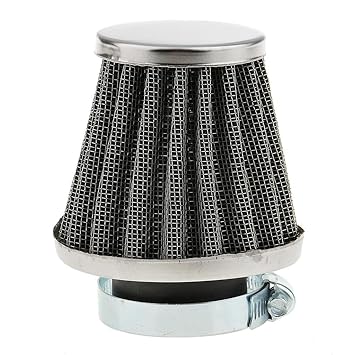 MYADDICTION Cone Cold Air Filter Intake Cleaner Inlet for Motorcycles 35mm
