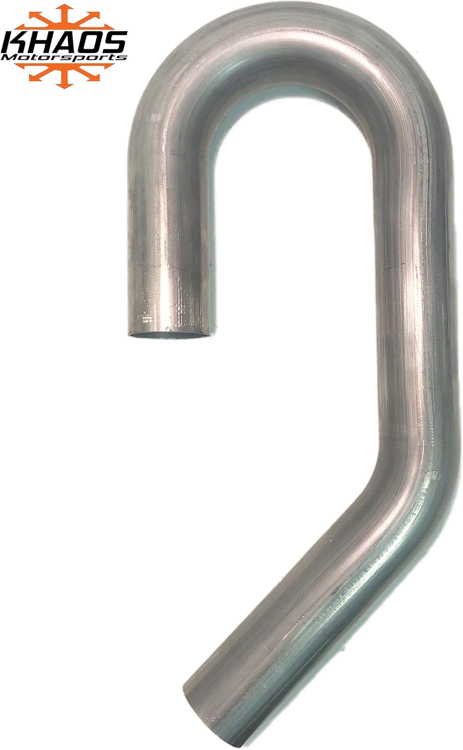 2" 180 degree 45 Degree U J Combo Pipe Mandrel Bend Aluminized Mild Steel Khaos Motorsports 2 Pack