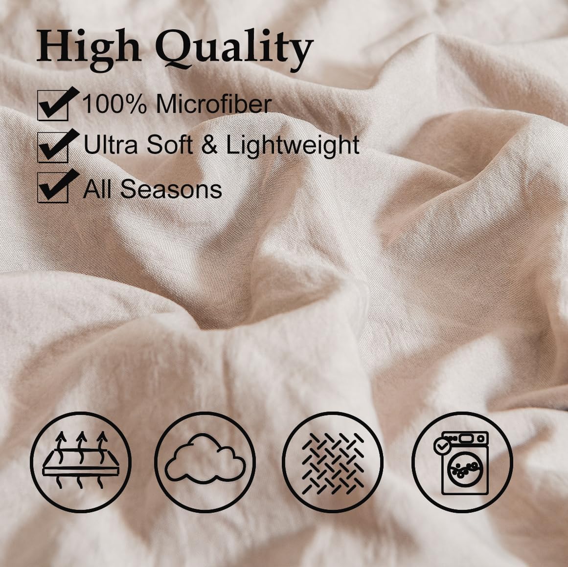 Taupe Pillowcases, Khaki Macrame Tassel Pillow Cases Set of 2, Soft Washed Microfiber, Taupe Decor Tassel Boho Pillow Cover, 2 Pack (King, Taupe Tassel) - Image 6