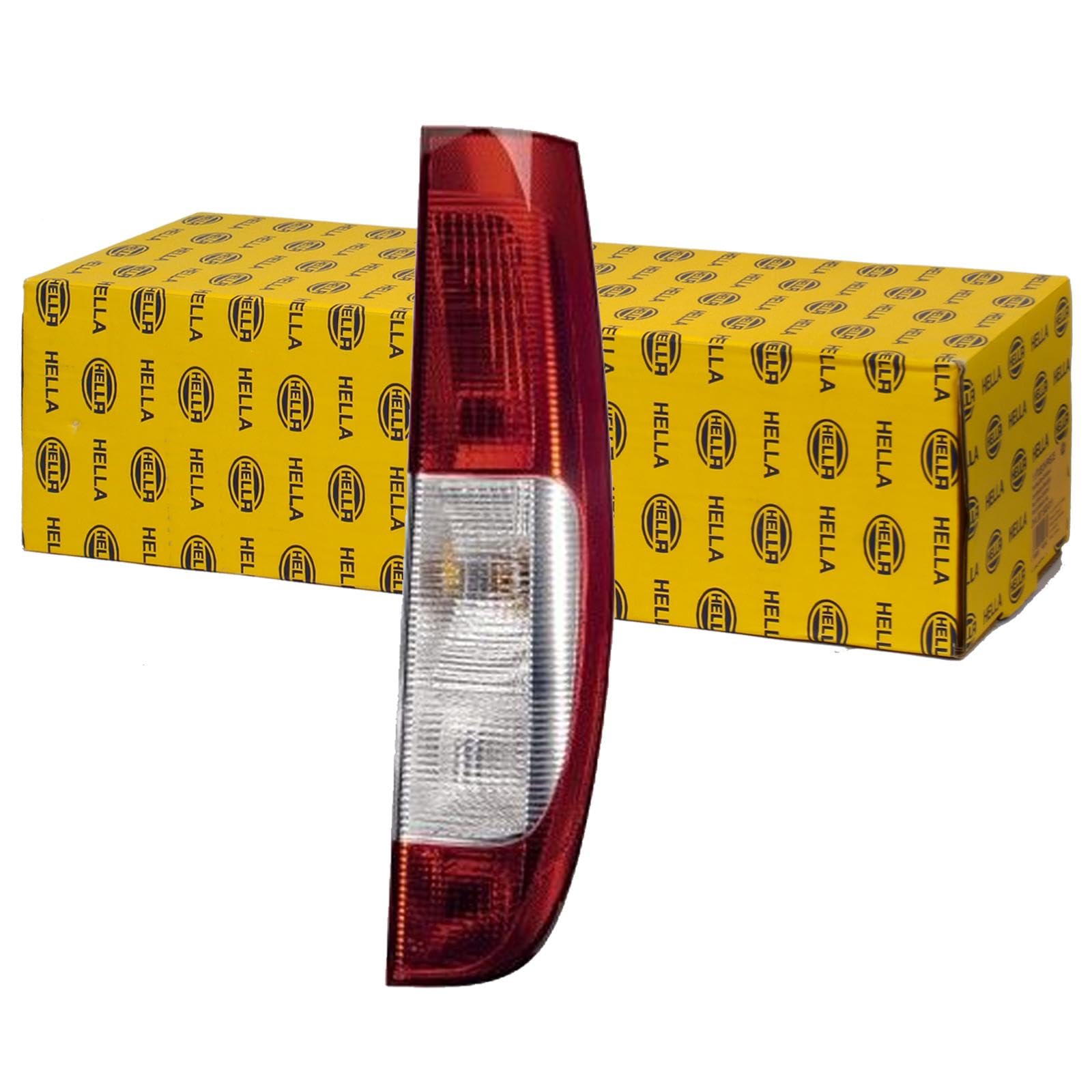 HELLA 2SK 964 596-021 Piloto posterior - Lámparas incandescentes - transparente/rojo ECE/CCC - derecha