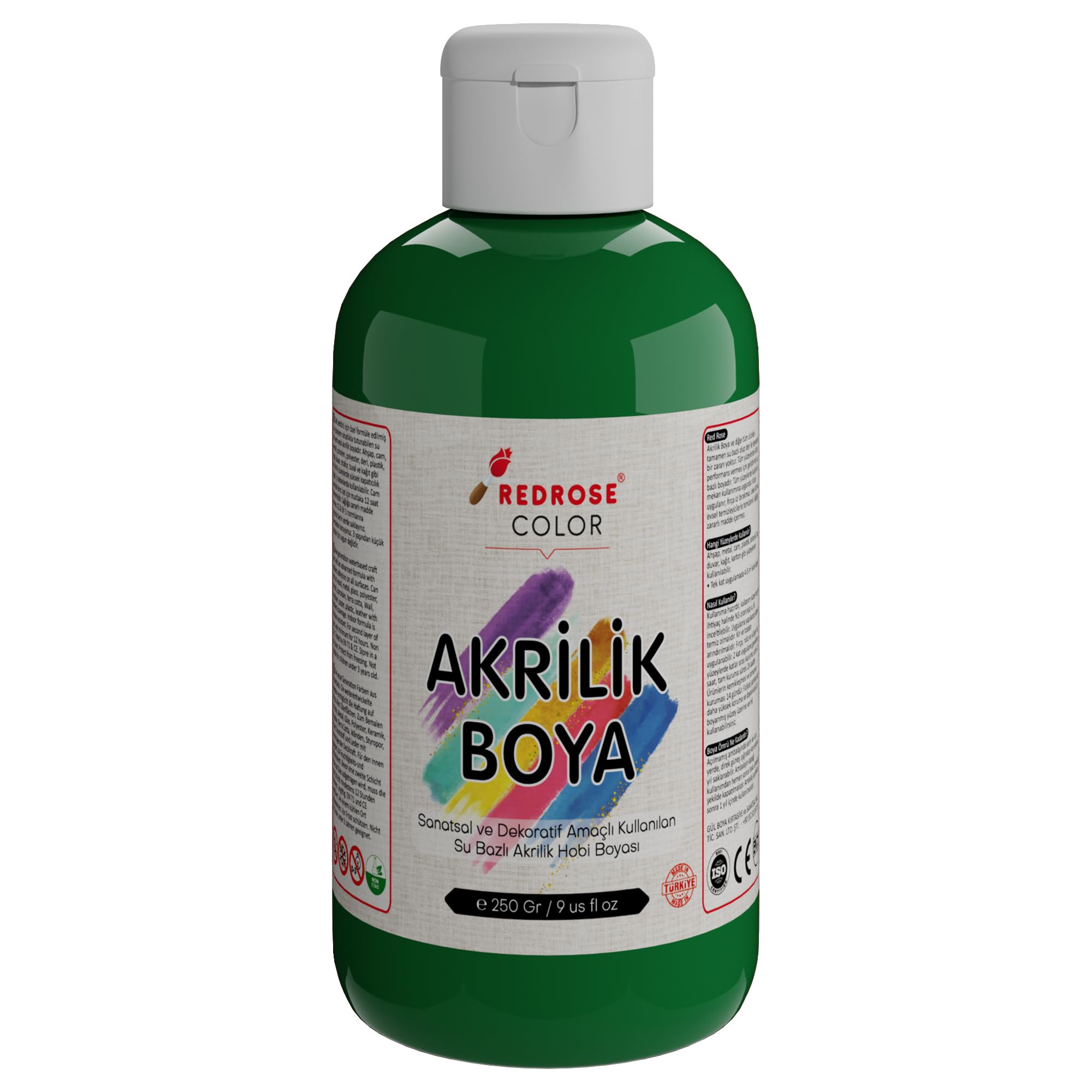 Yeşil Akrilik Boya 250gr