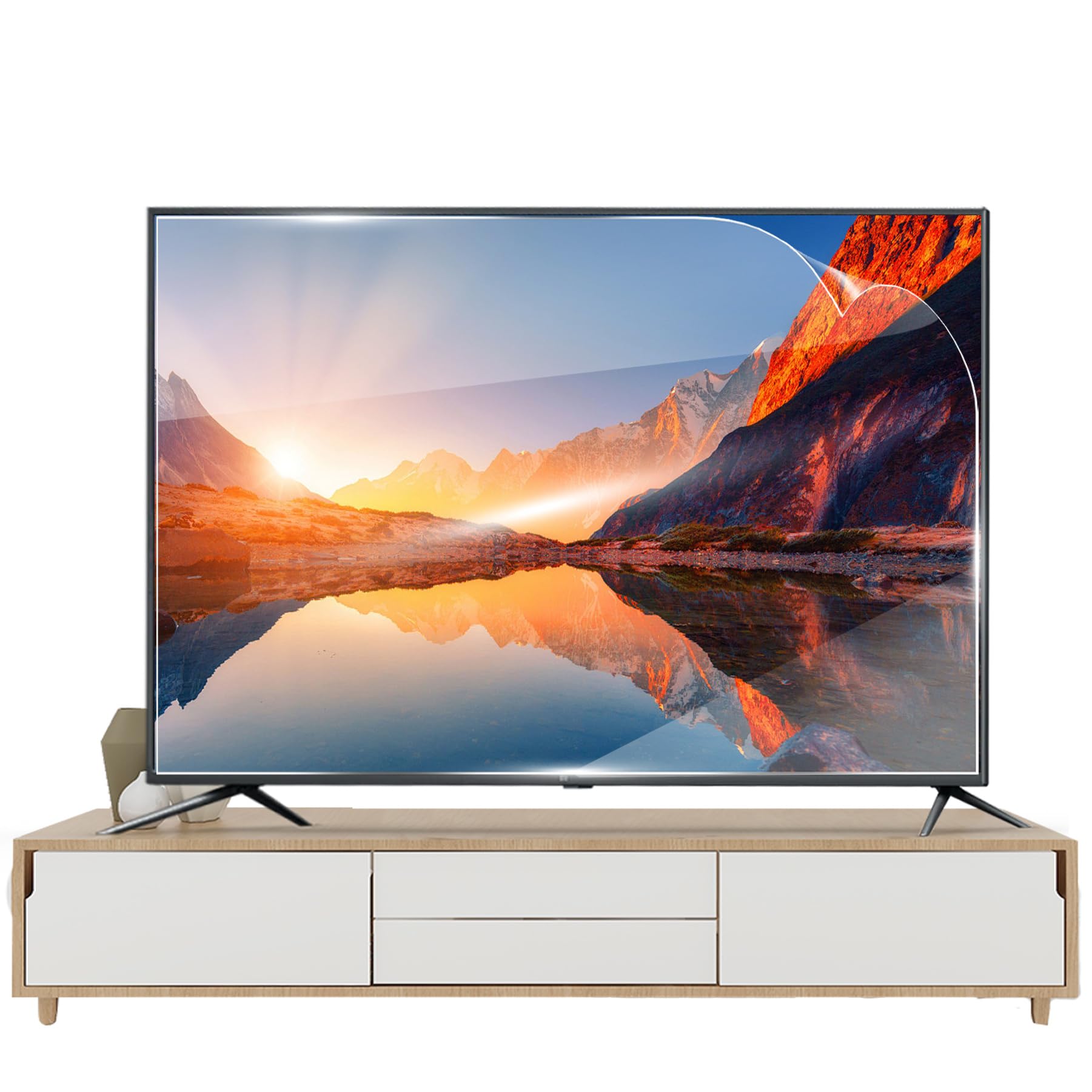 Protecteur d'écran TV mat 75 pouces anti-lumière bleue