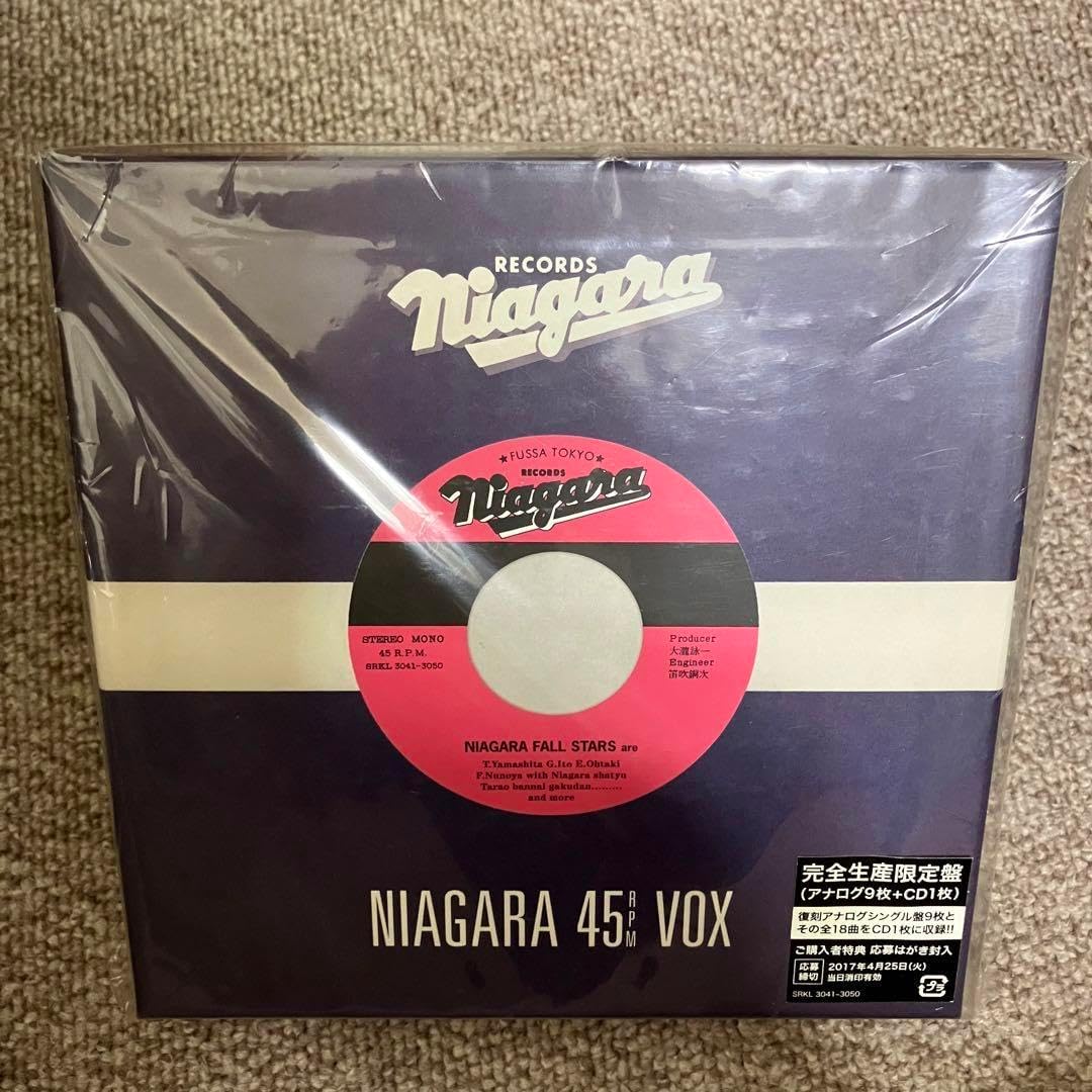 大滝詠一 / NIAGARA VOX NIAGARA BLACK VOX レコード LP5 枚 大滝詠一