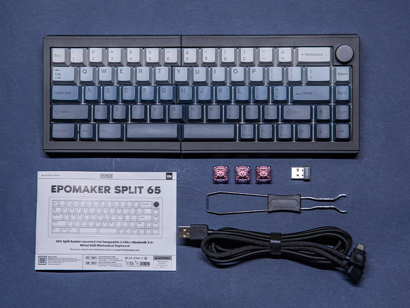 EPOMAKER Split65 メカニカルキーボード Epomaker Split 65 – epomaker