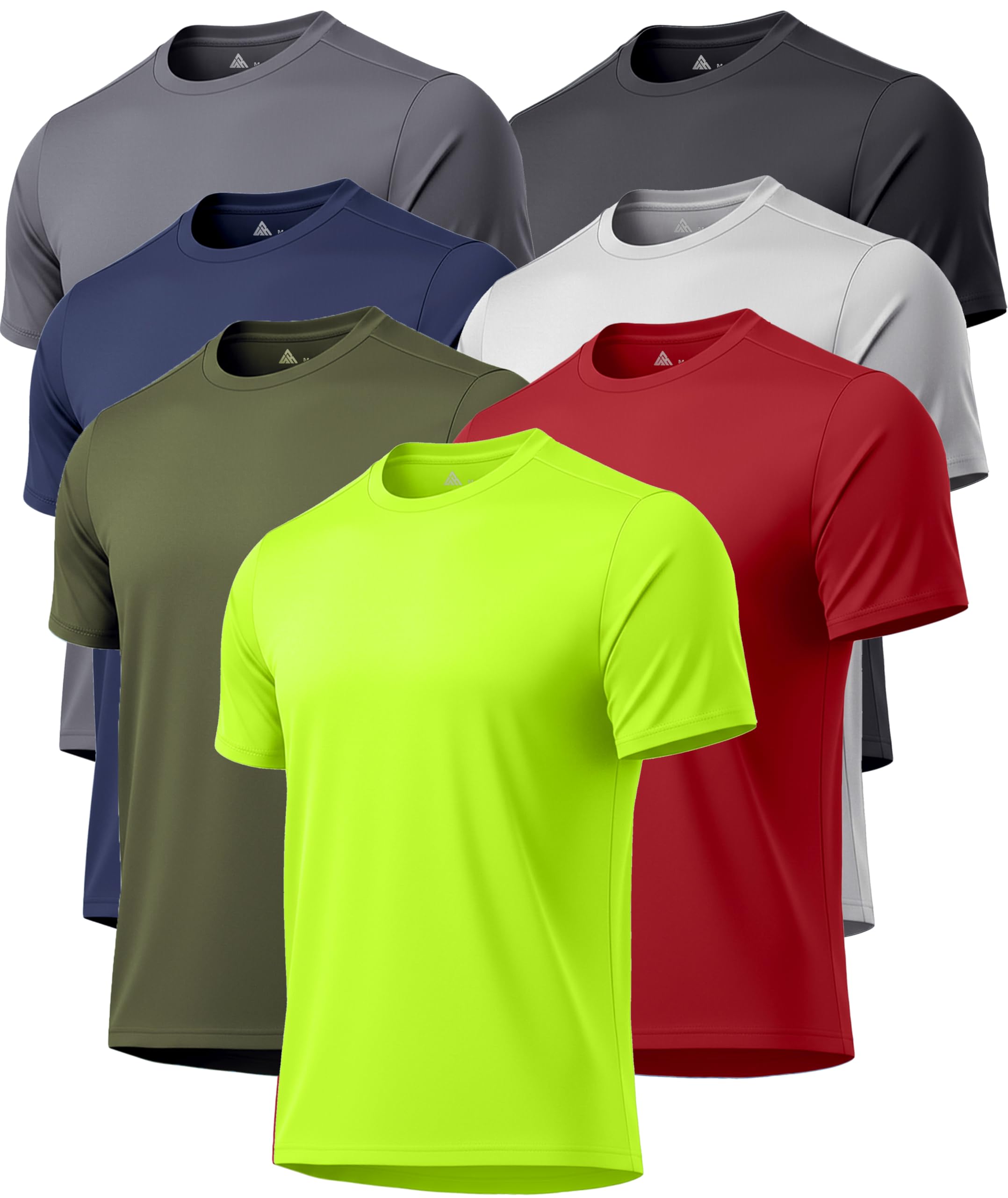 ZITY 7 Pack UPF 50+ Rashguard Swim Shirts