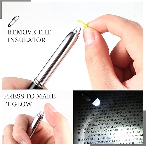Miniatura 4 de Chinco 2 juegos de bolígrafos grabados con símbolos de ciencia, bolígrafos de química con punta de lápiz táctil para pantalla táctil, regalos