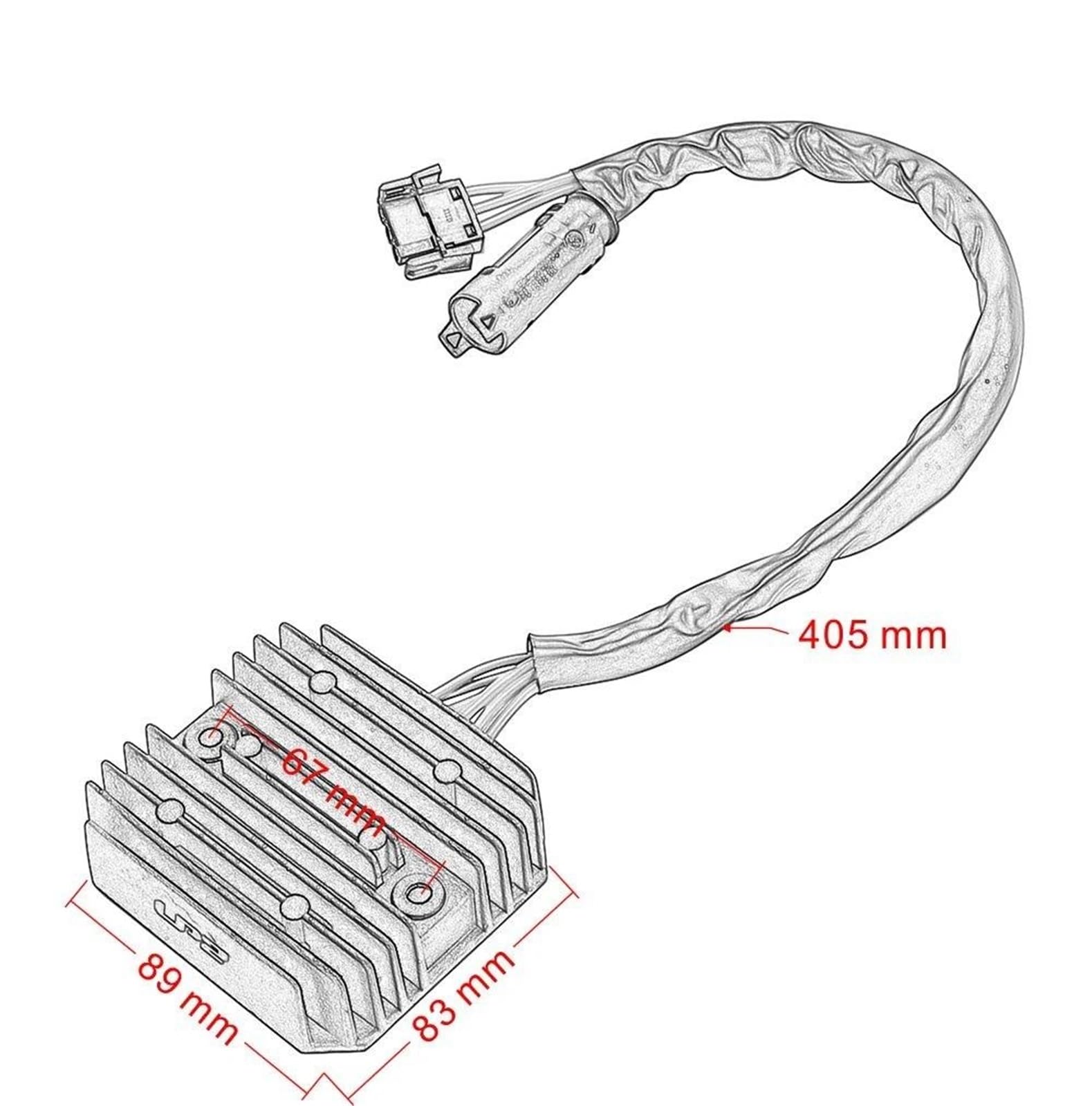 Raddrizzatore Regolatore Bobina Statore Motore Moto F650GS F700GS F800GS F800R(C3)