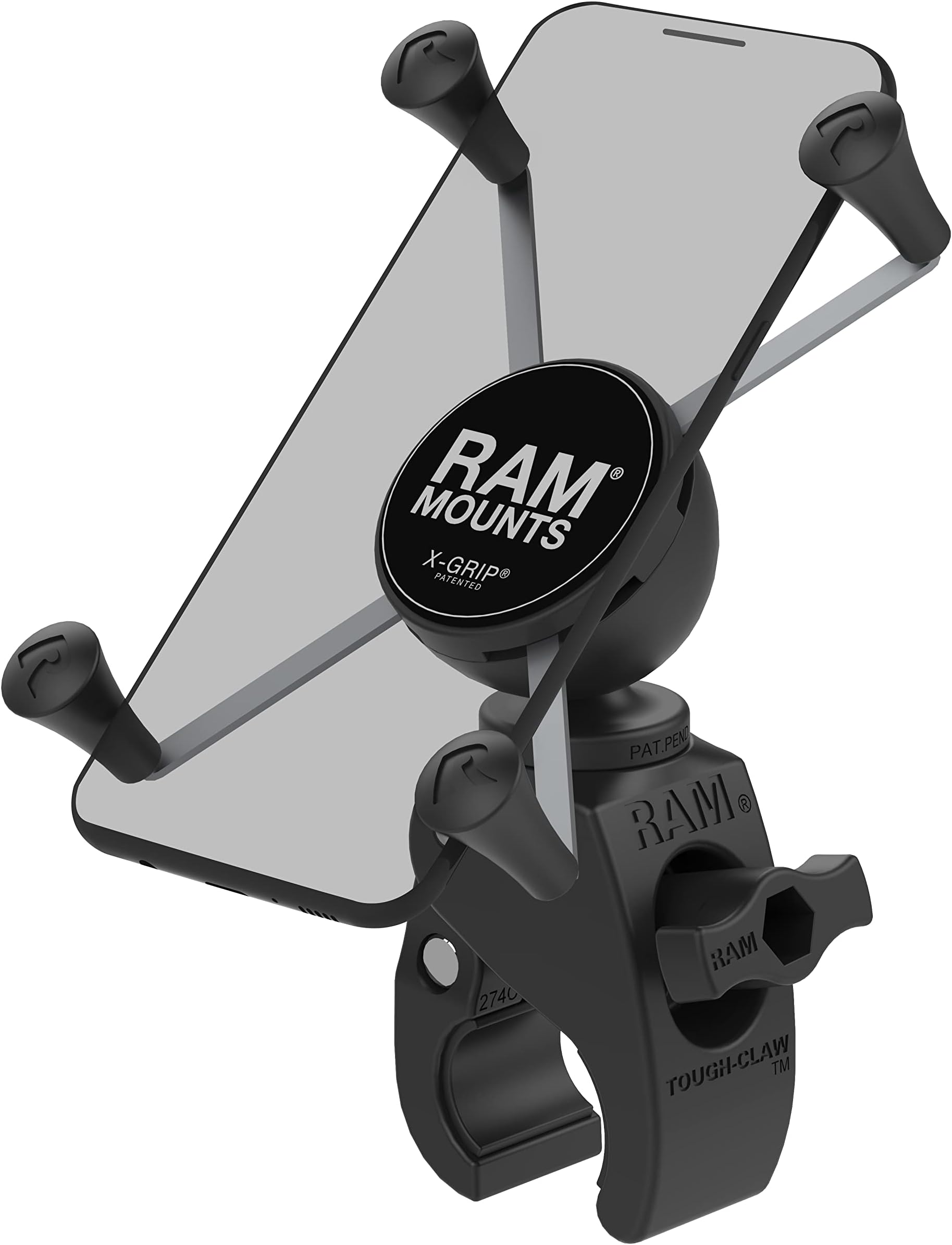 RAM X-Grip Large Phone Mount with RAM Snap-Link Tough-Claw