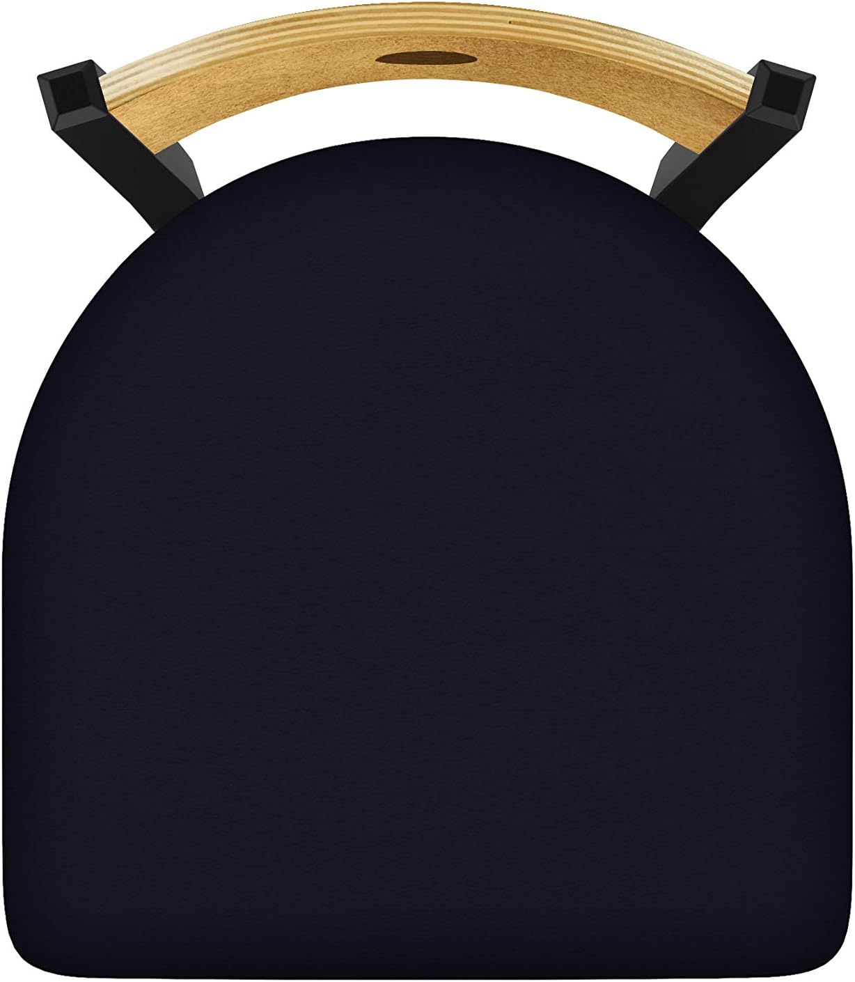 HBS 830 Voltaire 25" Swivel Counter Stool with Black Wrinkle Finish, Medium Back and Canter Twilight Seat