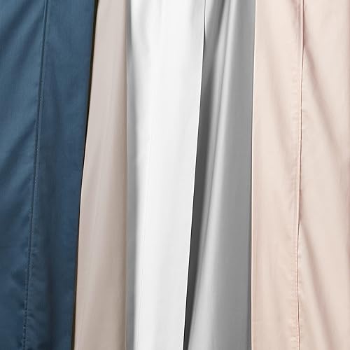 Miniatura 8 de Tienda Aware - Juego de sábanas 100% algodón orgánico de 300 hilos, color rosa, matrimonial