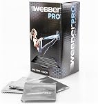 Webber - TPE Resistance Bands Set – Hypoallergenic - Latex Free For Exercise, Fitness, Workout, Legs, Yoga, Pilates, Strength and Resistance Training, Physical Therapy and Mobility Training, Non Slip, Anti Roll & Anti Tear Design, Very Durable and Re