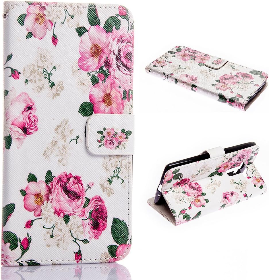 Samsung Galaxy Mega 6.3 I9200 Case, Everun Flip Wallet PU Leather Protective ID CASE for Samsung Galaxy Mega 6.3