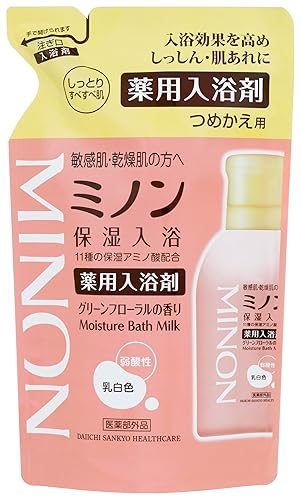 ミノン 薬用保湿入浴剤 詰替用 400mL 医薬部外品