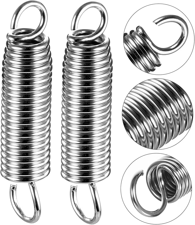 8 resortes de acero inoxidable para pedal de batería miniatura 3