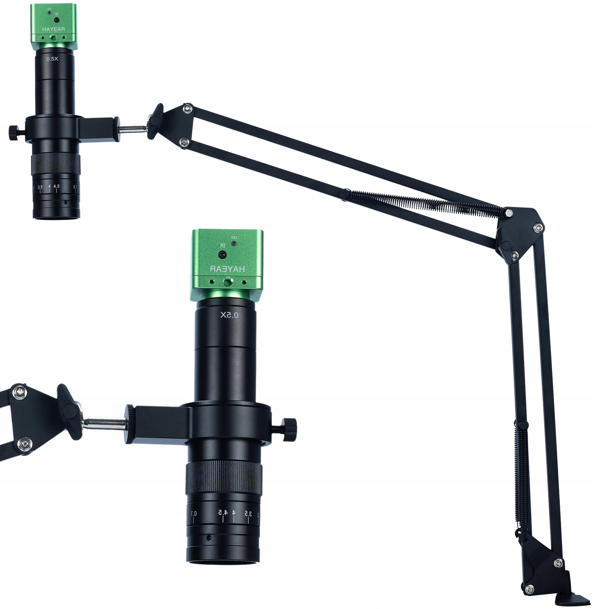 Rosfix Mikroskop Set 32xLED Kamera KMPP-HDMI-TF 12MP Kompatibel mit Earth