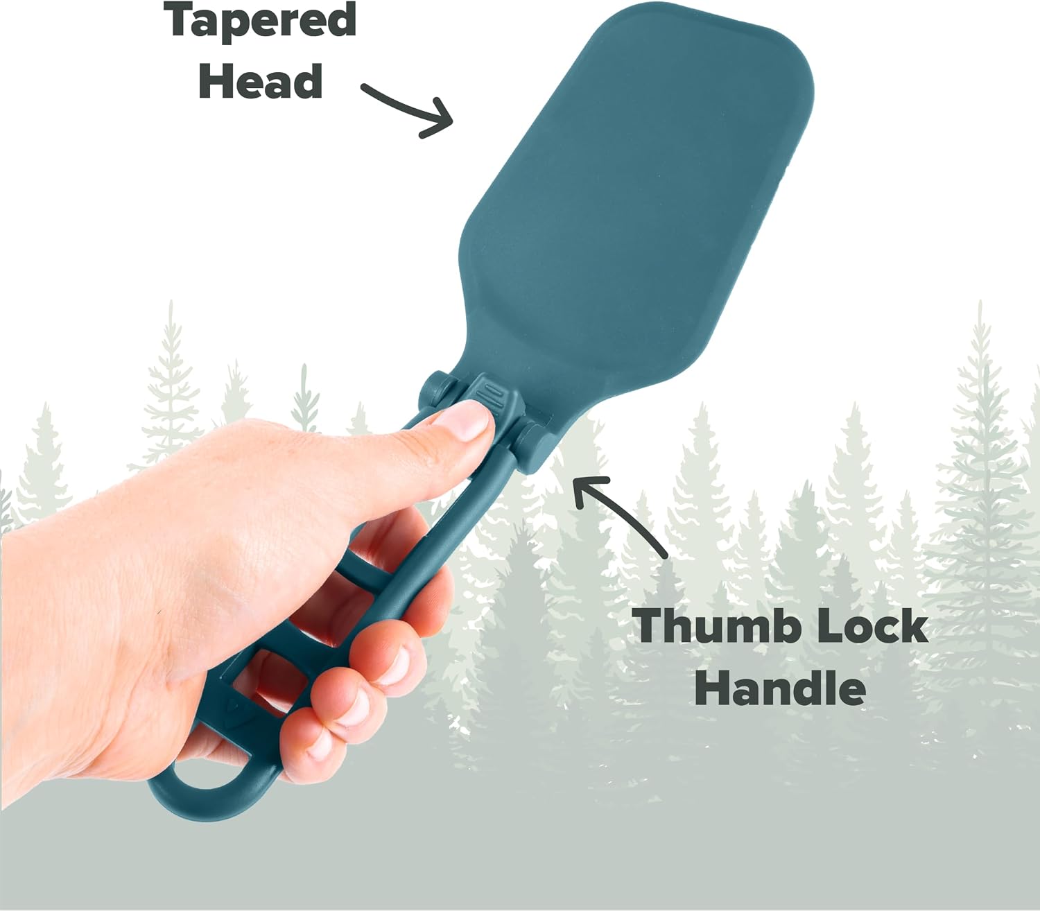 Coghlan’s Folding Camping Cooking Utensils – Compact, Lightweight Spoon, Spatula & Utensil Set – Heat‑Resistant, Durable Nylon Gear for Outdoor Cooking, Hiking & Travel image 4