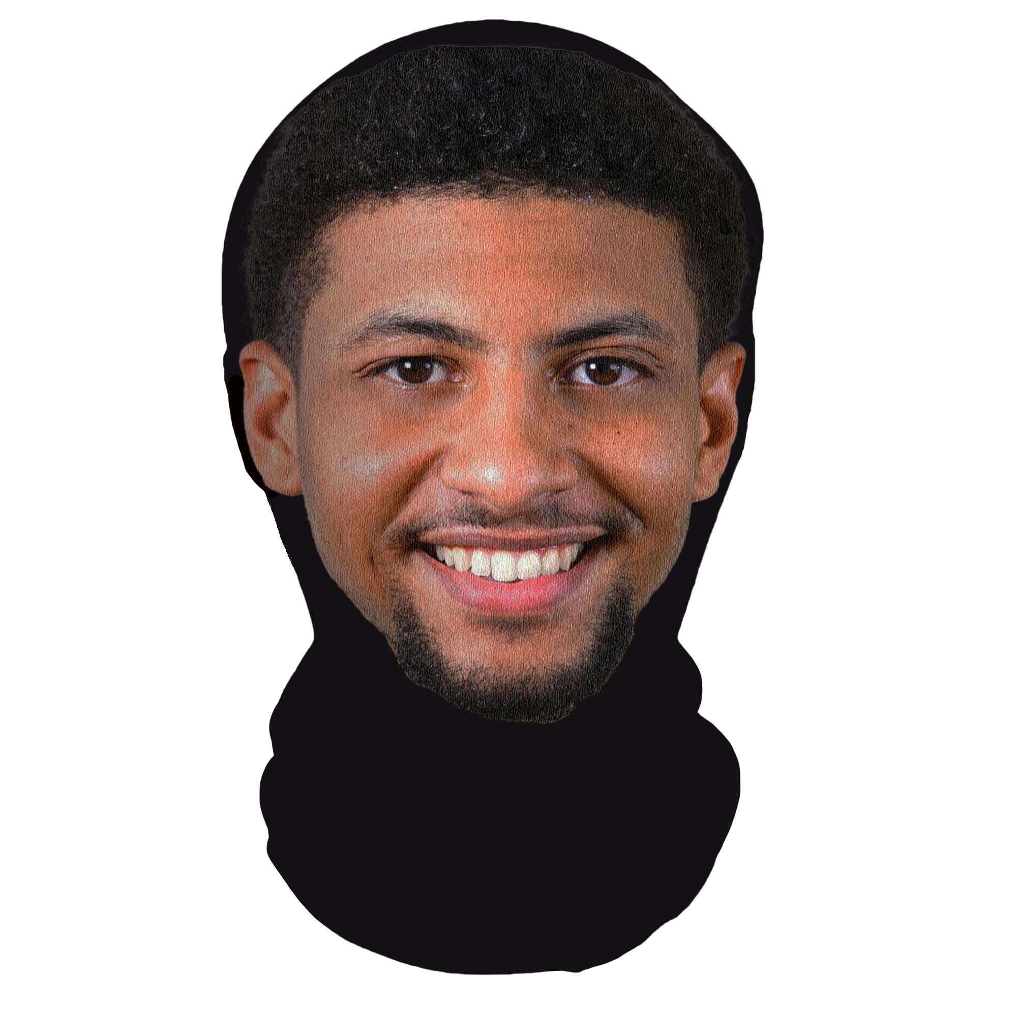 Pekdi Personalized Funny Face Mask, Custom Mask with Face Photo Halloween Realistic Celebrity Masks Bandana for Masquerade Party