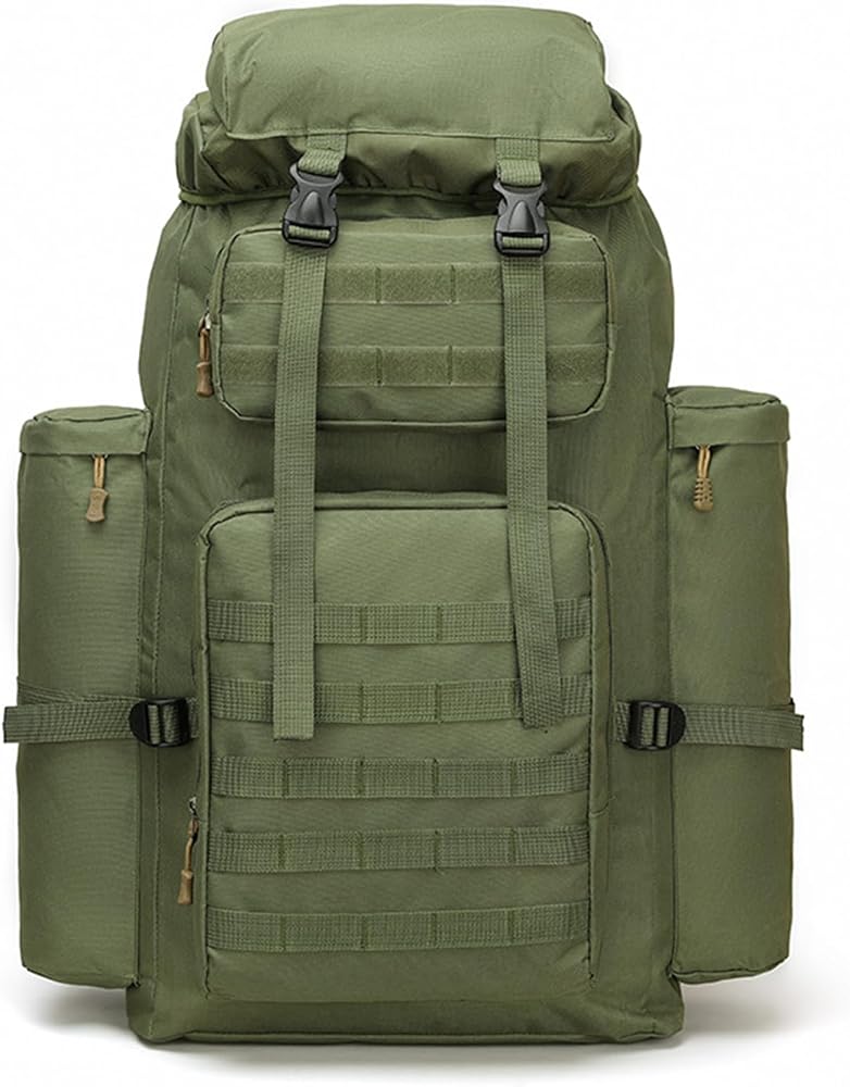 100 gallon military backpack for thru hiking NZLTQO 100L Camping Heavy Duty Tactical Backpack Large Capacity Travel Daypack Hunting Climbing (C) : Sports & Outdoors Heavy Duty Tactical Backpack NEW 6' ft. 2