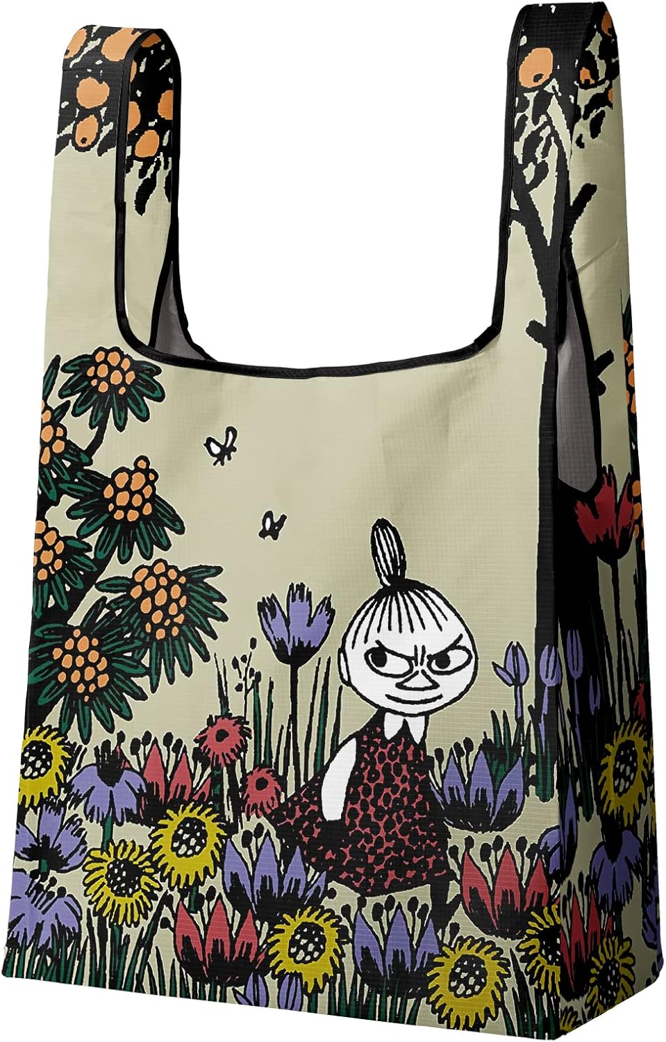 Amazon | [Varlea] エコバッグ おしゃれ カラビナ付き 折りたたみ