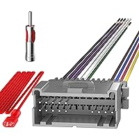 Vista 6 de RDBS Kit de Arnés de Cableado de Radio de Repuesto Automotriz Adaptador de Antena de Cable Estéreo Receptor Apto para Algunos Vehículos Chevy GMC