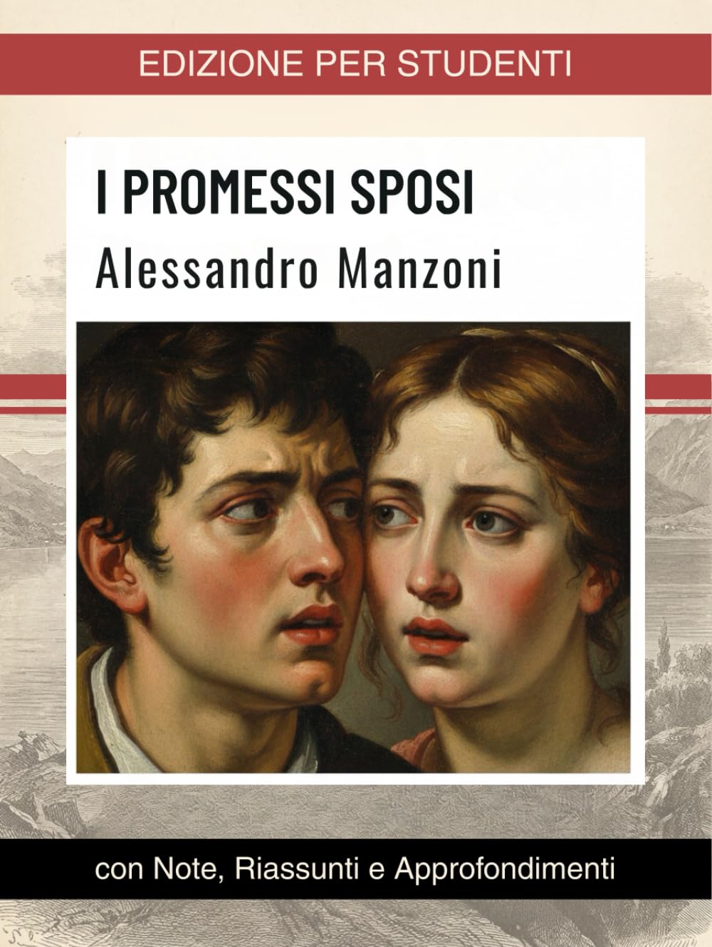 Studiare Manzoni: I PROMESSI SPOSI - Testo Integrale con Note Esplicative, Riassunti Dettagliati, Approfondimenti e Illustrazioni d’Autore