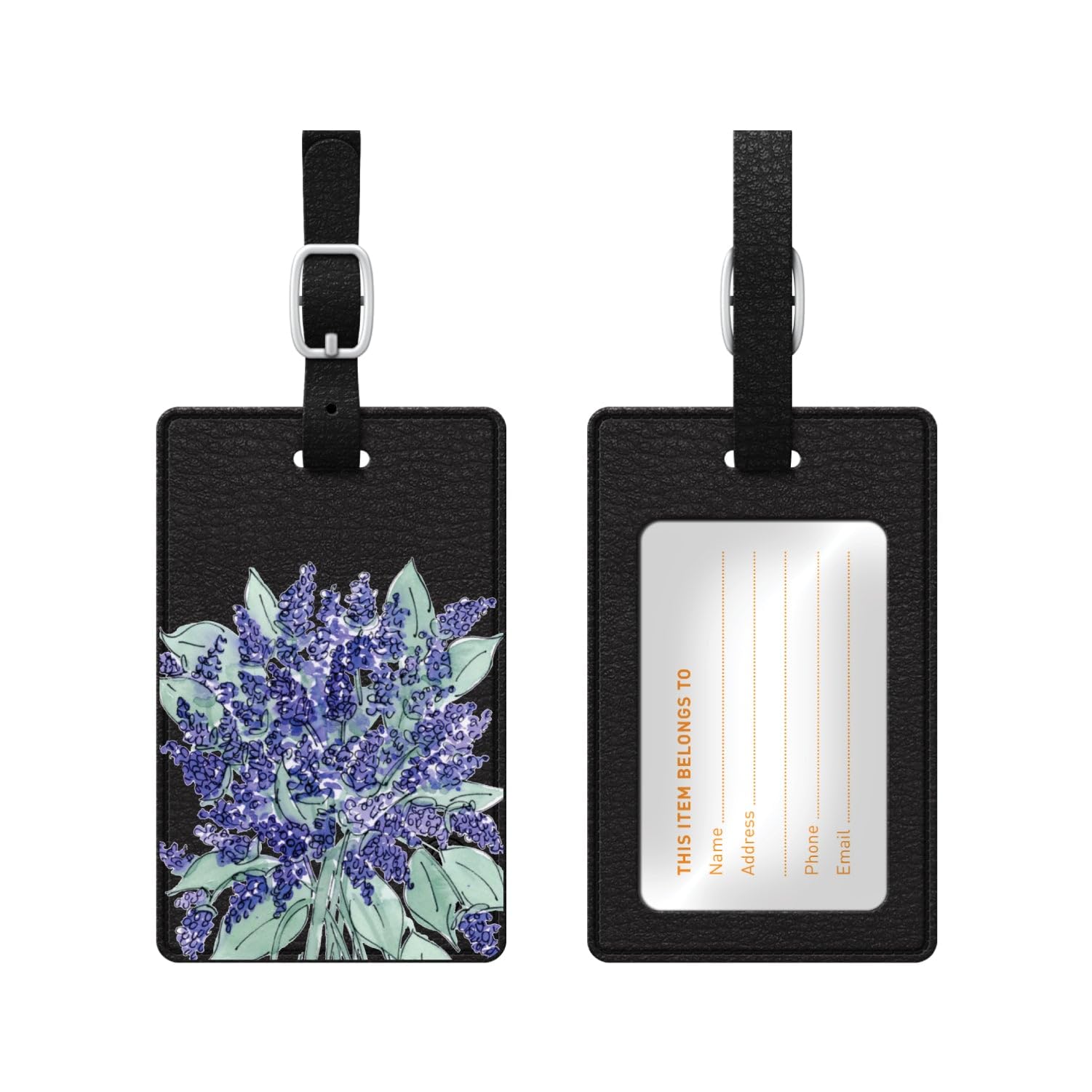 Luggage Tag, Lavender in Bloom Lavender in Bloom