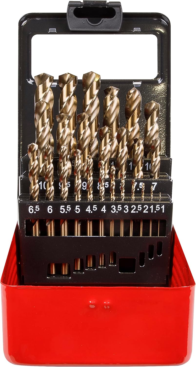 Sealey Cobalt Drill Bit Set 25pc Metric