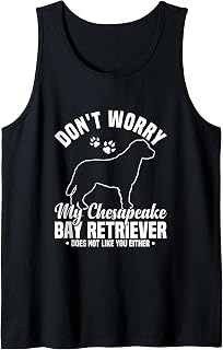 Chesapeake Bay Retriever Lover | Funny Chessie Dog Owner Tank Top