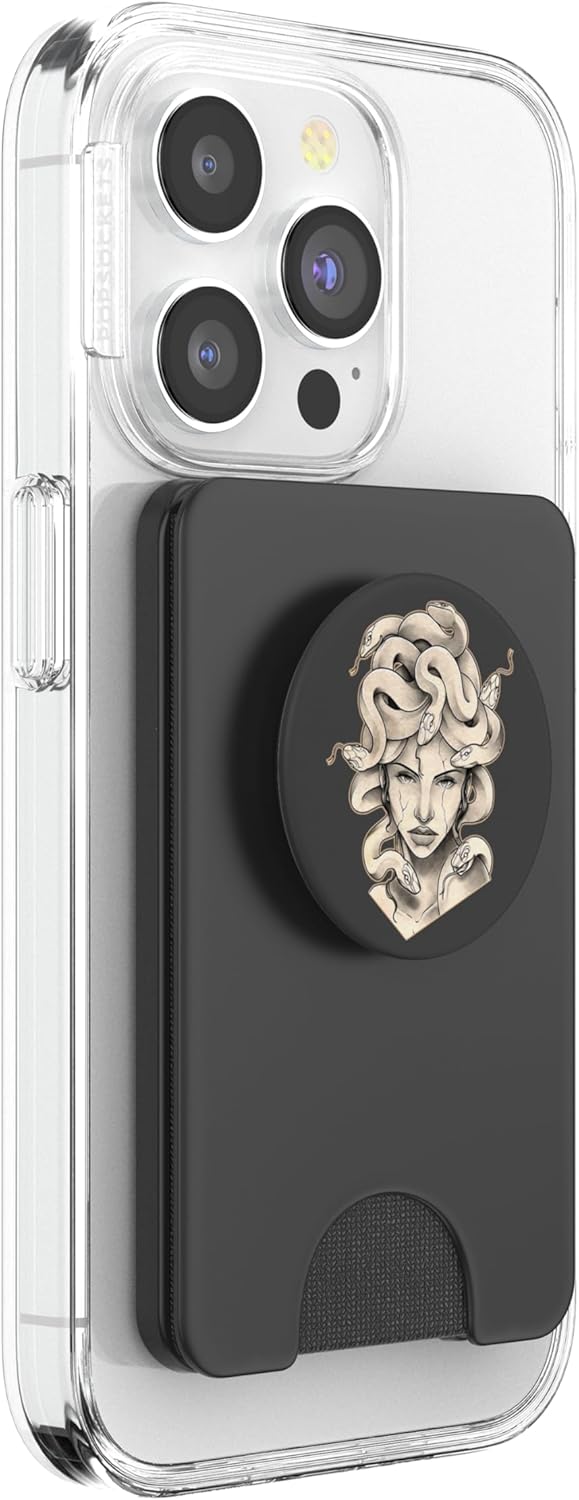 Medusa Snakes PopSockets PopWallet for MagSafe