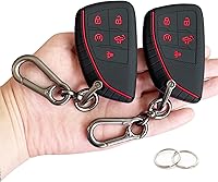 Vista 7 de TANDRIVE Funda para llavero de 2022-2025 2026 Chevy Silverado 1500 GMC Sierra 1500, 2024-2026 Silverado Sierra 2500HD 3500HD, silicona, paquete