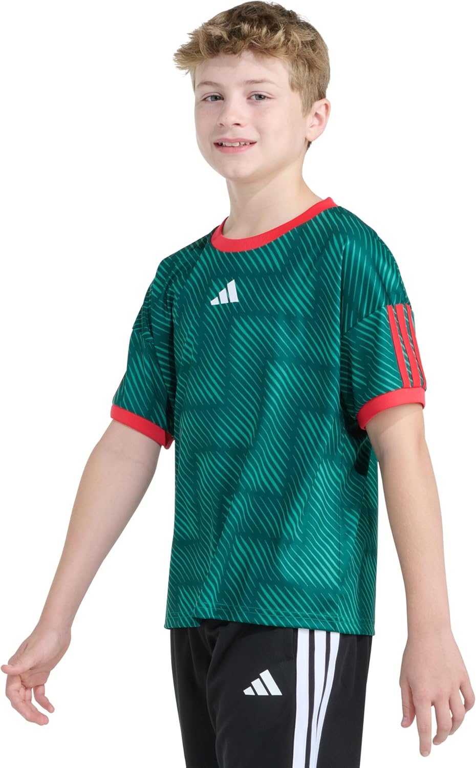 adidas Boys Short Sleeve World Cup Soccer Top